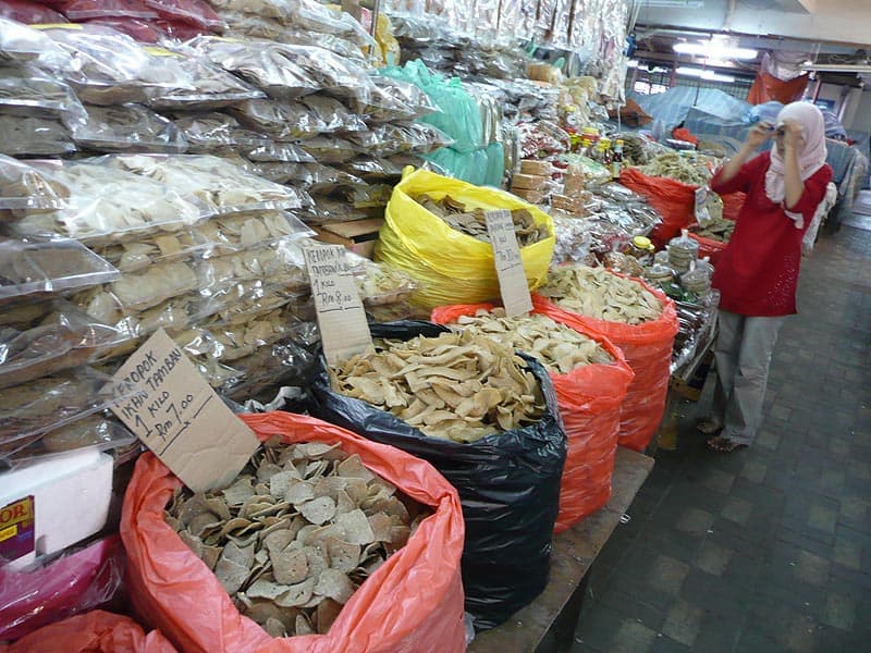 Keropok Pasar Payang Kuala Terengganu City Tour